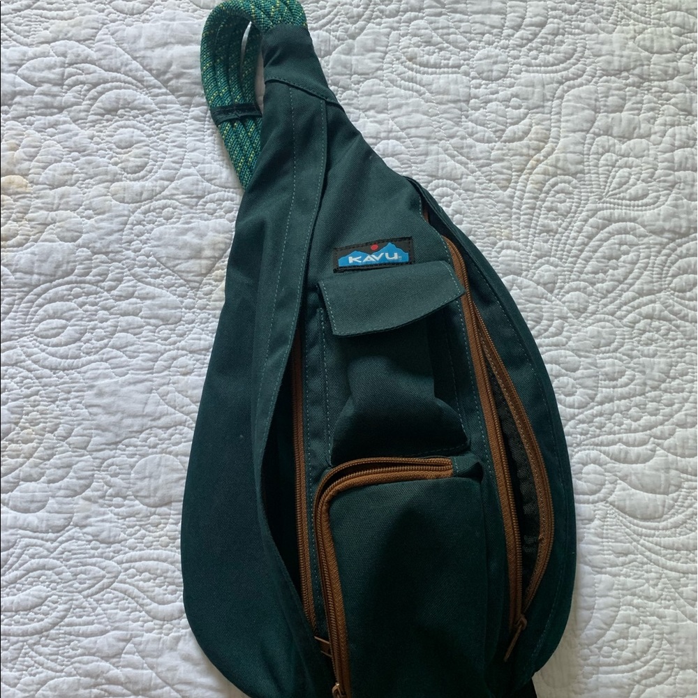 Green kavu bag